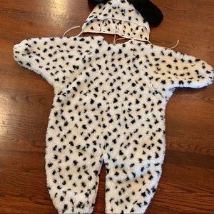 Toddler Dalmatian costume, fits like 3T